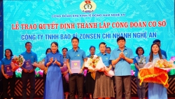 LĐLĐ tỉnh Nghệ An: “Mùa bội thu” phát triển đoàn viên và thành lập công đoàn cơ sở