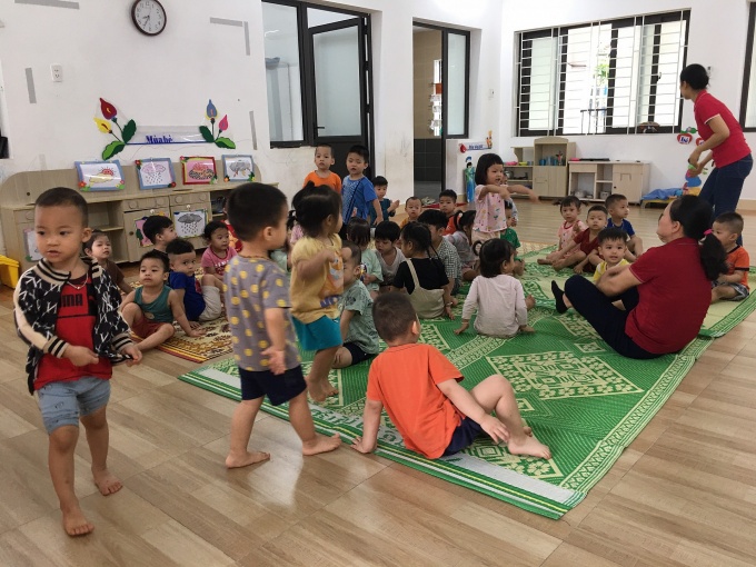 Điều kiện lao động của giáo viên mầm non tương đương loại IV: Nặng nhọc, độc hại Điều kiện lao động của giáo viên mầm non tương đương loại IV: Nặng nhọc, độc hại