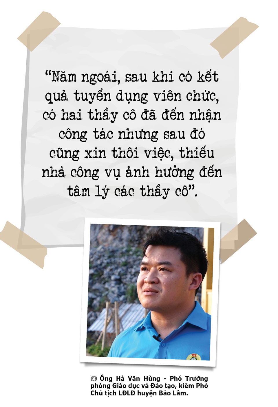 Tín hiệu vui sau phóng sự “Giấc mơ nhà công vụ của giáo viên nơi đỉnh trời”