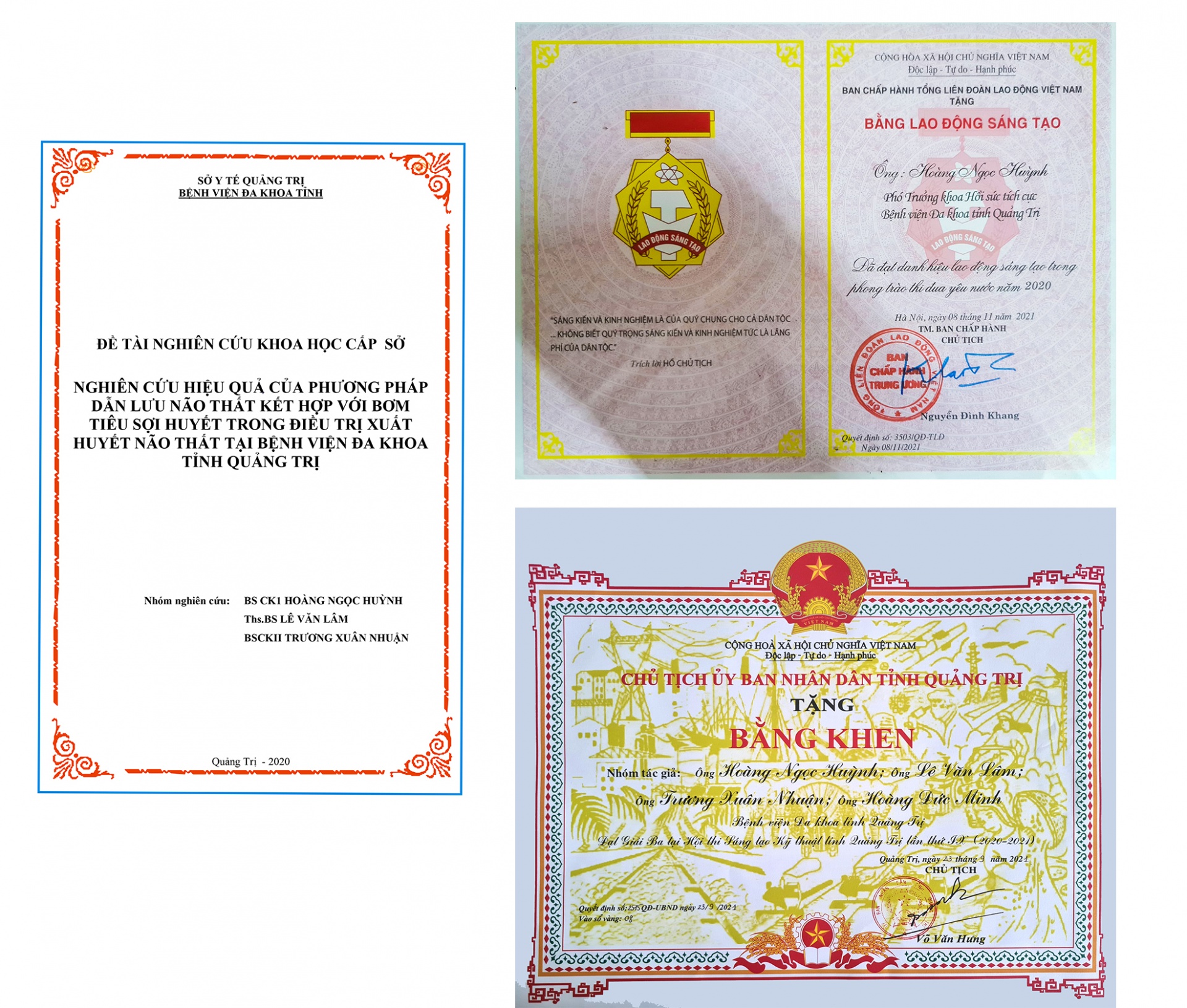 Lao động sáng tạo 'để bà con mình bớt khổ'