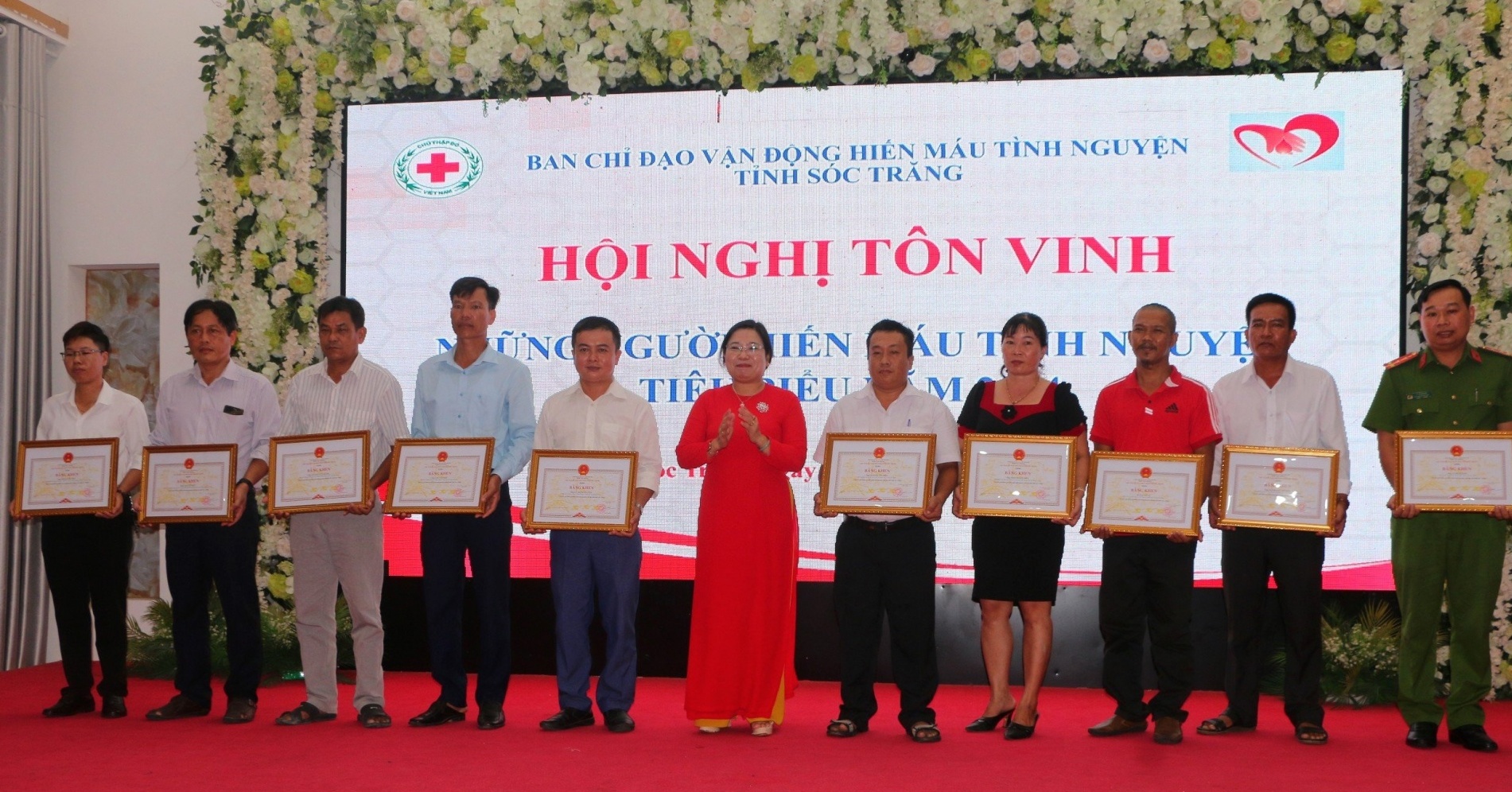 Cảm ơn người hiến máu