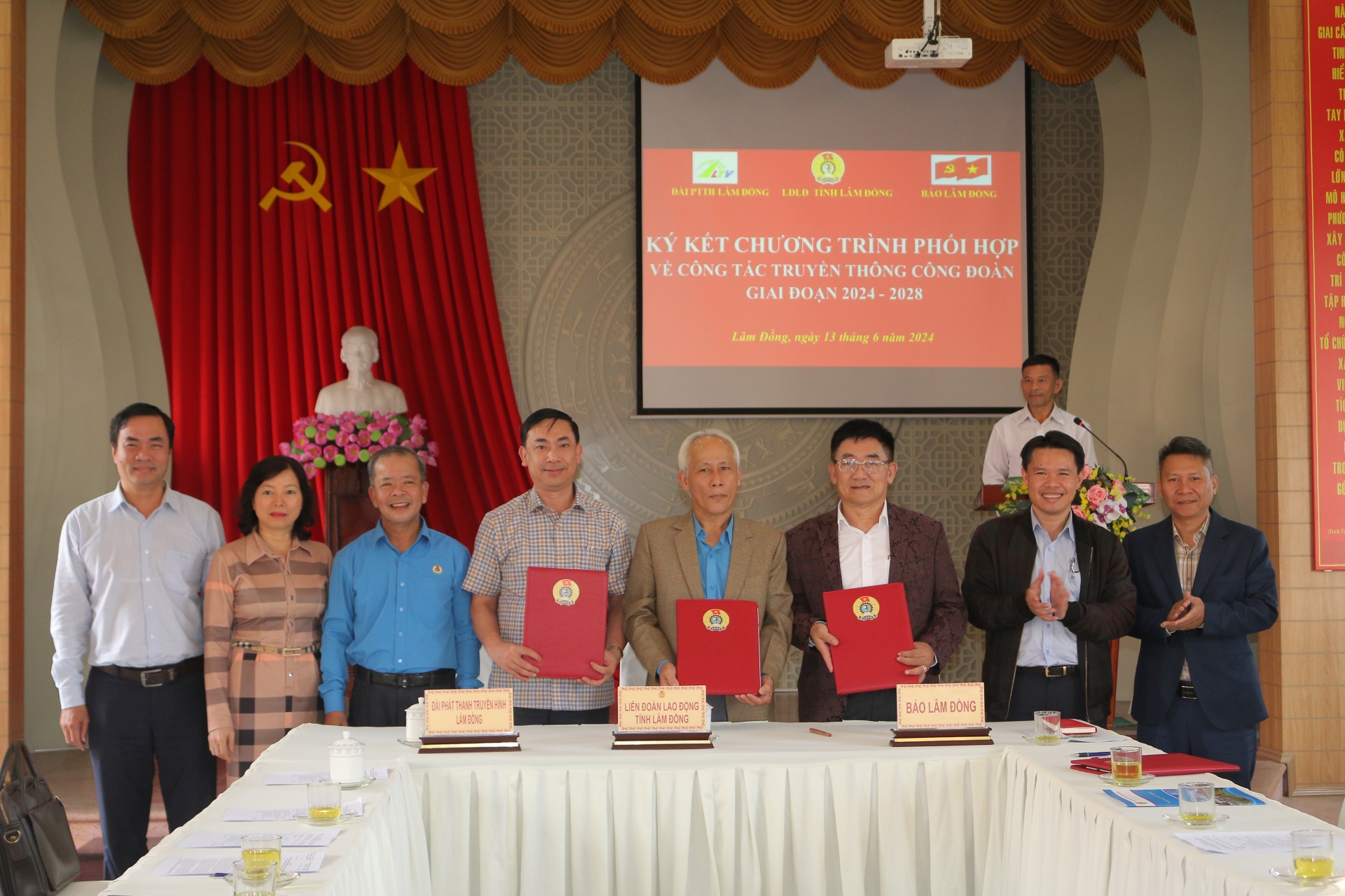 Để báo chí đồng hành, truyền thông về Công đoàn