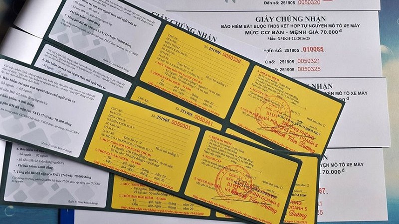 Thủ tục thanh toán bảo hiểm tai nạn xe máy
