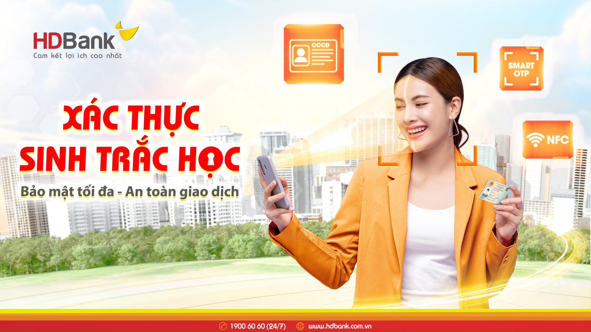 HDBank triển khai xác thực sinh trắc học để tăng cường an toàn giao dịch cho khách hàng HDBank triển khai xác thực sinh trắc học để tăng cường an toàn giao dịch cho khách hàng
