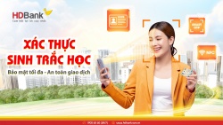 HDBank triển khai xác thực sinh trắc học để tăng cường an toàn giao dịch cho khách hàng