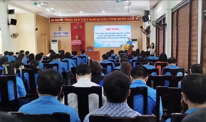 Tập trung nguồn lực để tạo đột phá trong thực hiện các nhiệm vụ của tổ chức Công đoàn Kết quả 6 tháng đầu năm 2024 của Công đoàn tỉnh Thanh Hóa