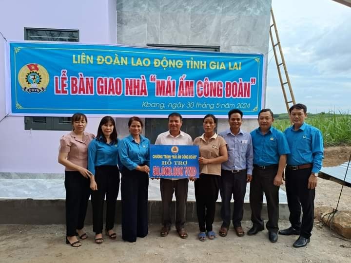 Gia Lai: Công đoàn chăm lo hơn 48.000 lượt người lao động với hơn 23,2 tỷ đồng
