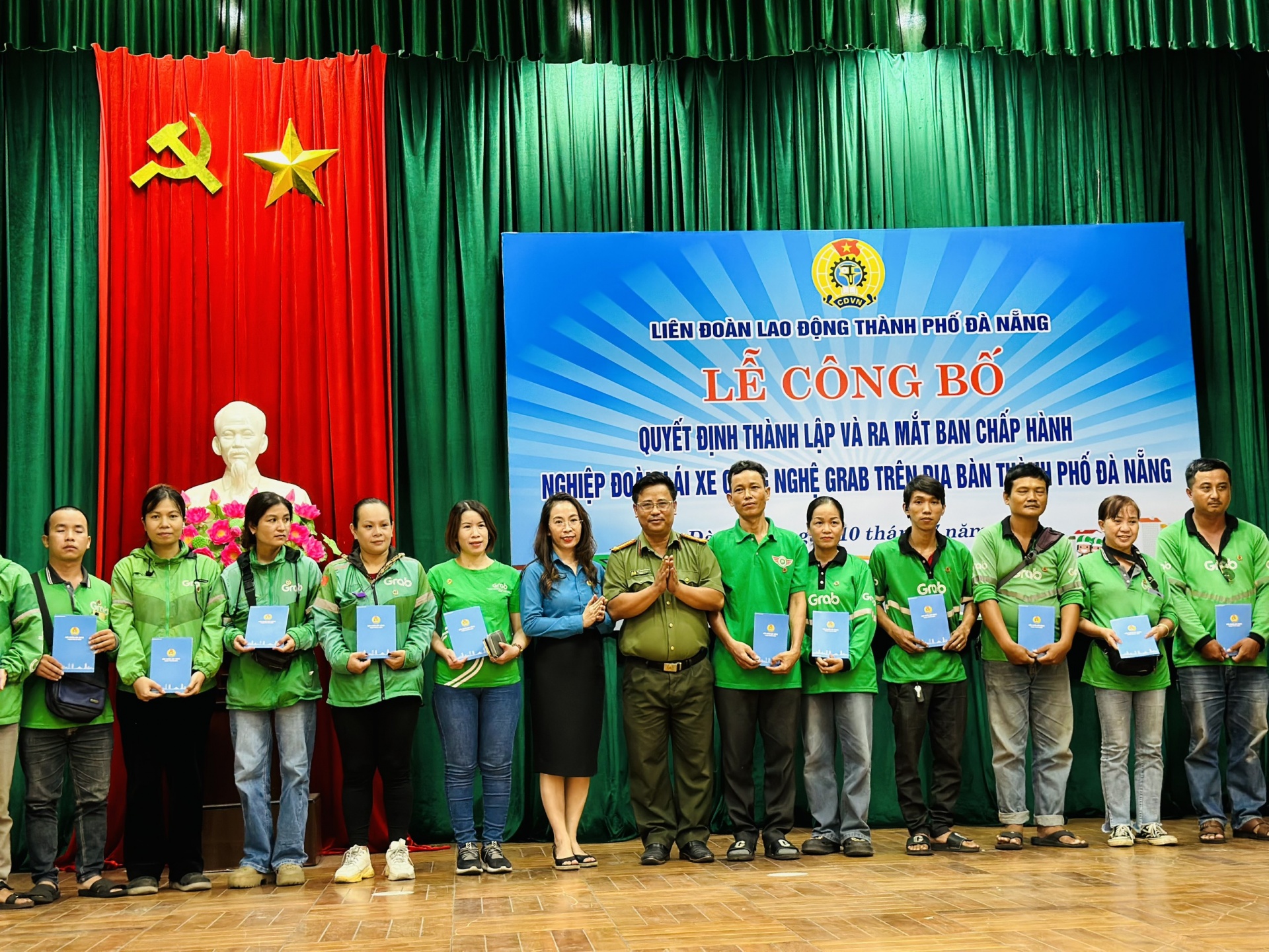 Ra mắt Nghiệp đoàn lái xe công nghệ Grab thành phố Đà Nẵng