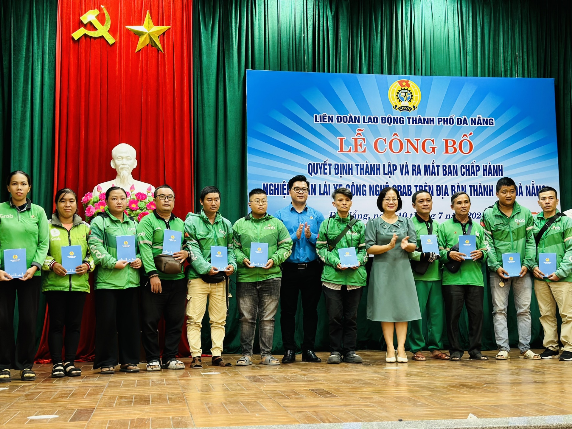 Ra mắt Nghiệp đoàn lái xe công nghệ Grab thành phố Đà Nẵng