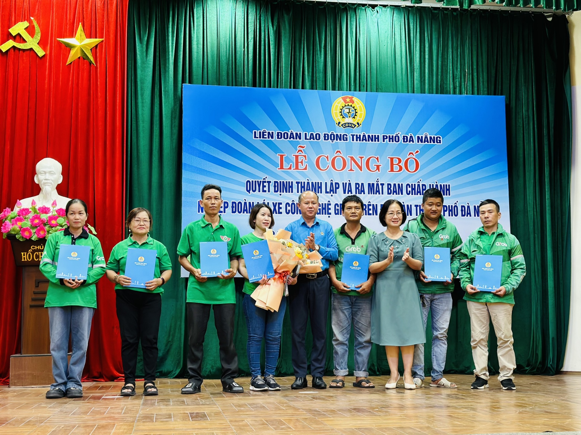 Ra mắt Nghiệp đoàn lái xe công nghệ Grab thành phố Đà Nẵng