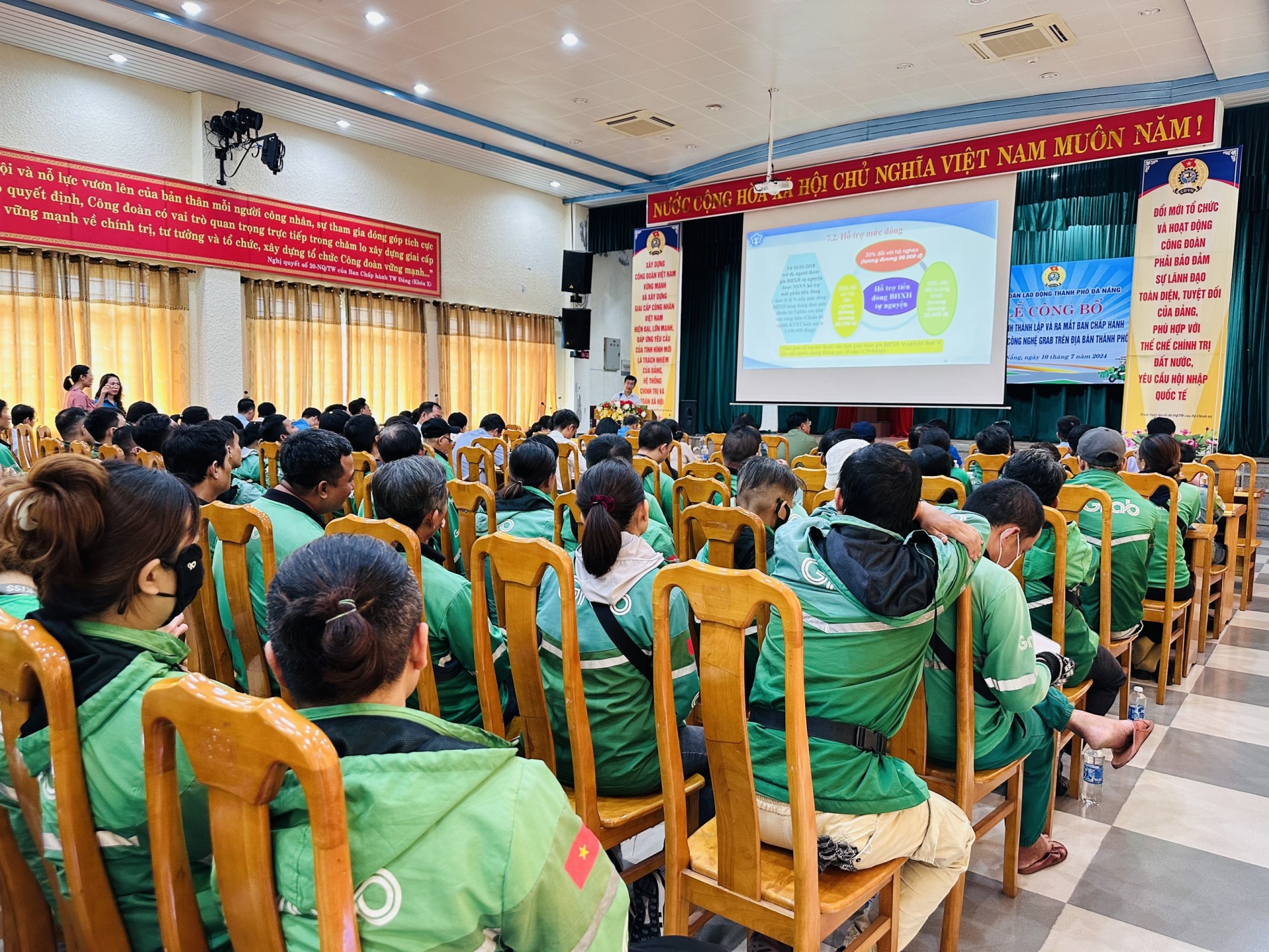 Ra mắt Nghiệp đoàn lái xe công nghệ Grab thành phố Đà Nẵng