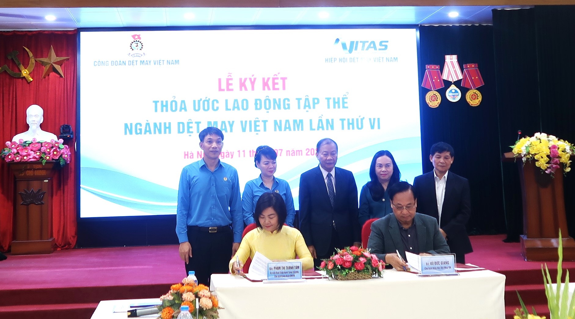 TƯLĐTT ngành Dệt May Việt Nam lần thứ VI: xác lập chế độ phúc lợi mới cho NLĐ TƯLĐTT ngành Dệt May Việt Nam lần thứ VI: xác lập chế độ phúc lợi mới cho NLĐ