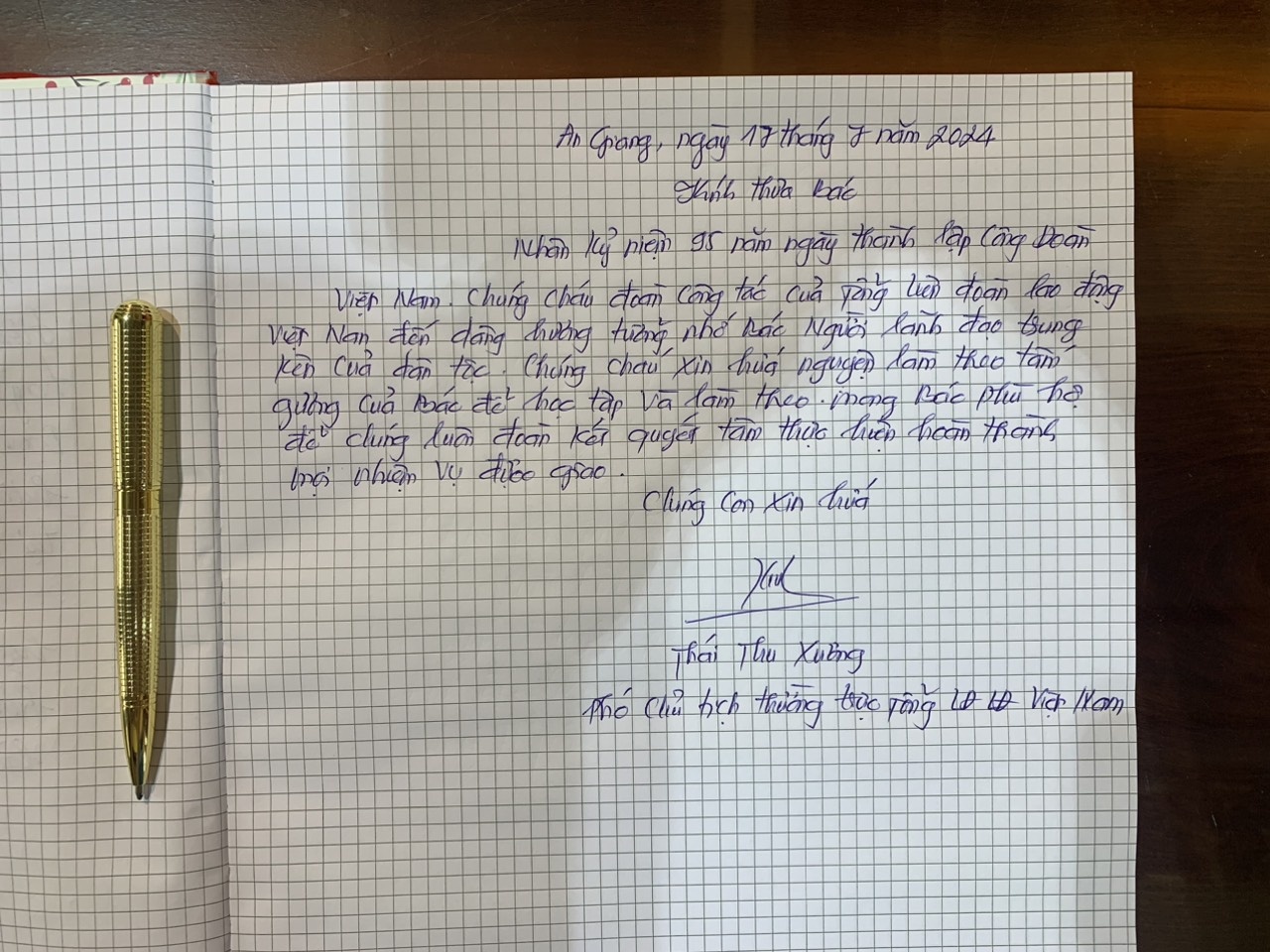 Dâng hương, dâng hoa tưởng niệm Chủ tịch Tôn Đức Thắng tại An Giang