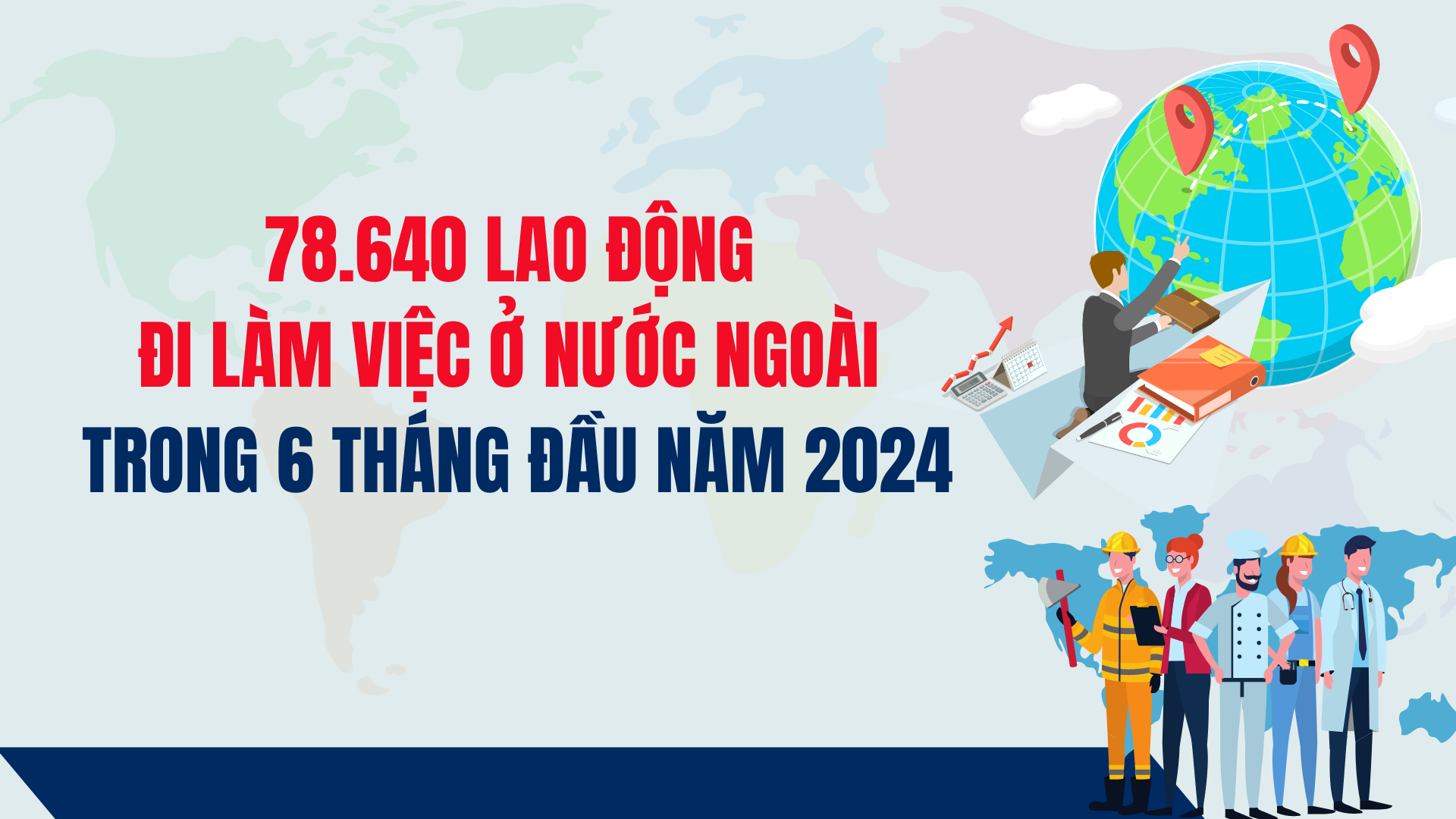 Ổn định, duy trì, mở rộng thị trường xuất khẩu lao động có thu nhập cao