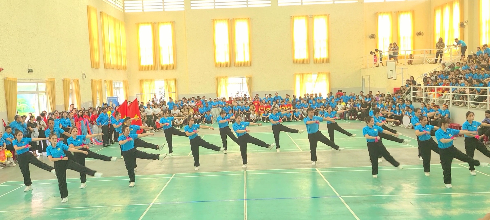 Dư âm những bài đồng diễn thể dục lan tỏa tinh thần gắn kết giữa vùng cao A Lưới
