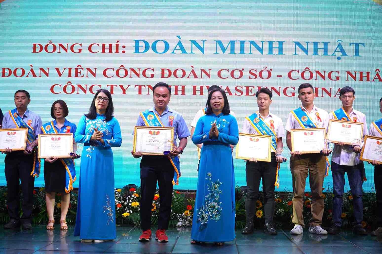 Đồng Nai: Tuyên dương 240 cán bộ Công đoàn tiêu biểu, công nhân lao động xuất sắc năm 2023-2024