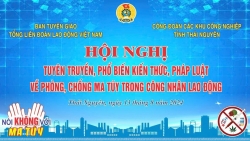 Trực tiếp: Hội nghị tuyên truyền, phổ biến kiến thức, pháp luật về phòng, chống ma túy trong công nhân