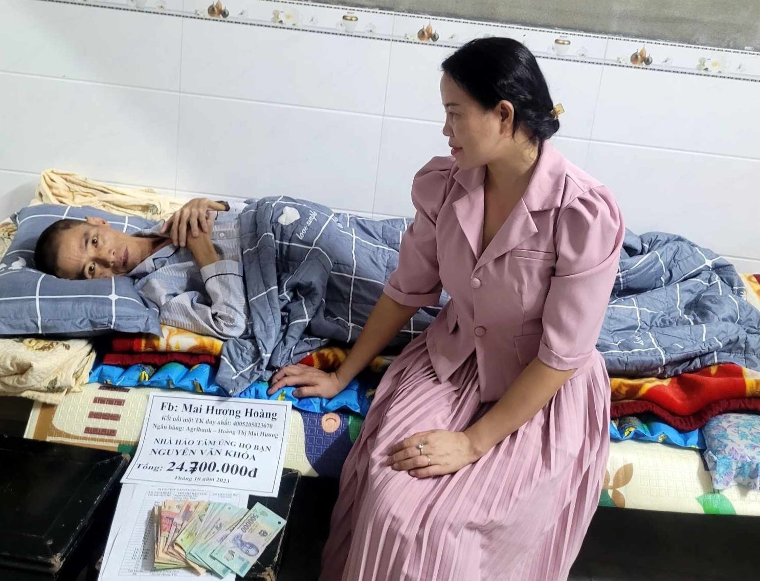 Hoàng Thị Mai Hương - cô giáo chăm làm việc thiện nguyện