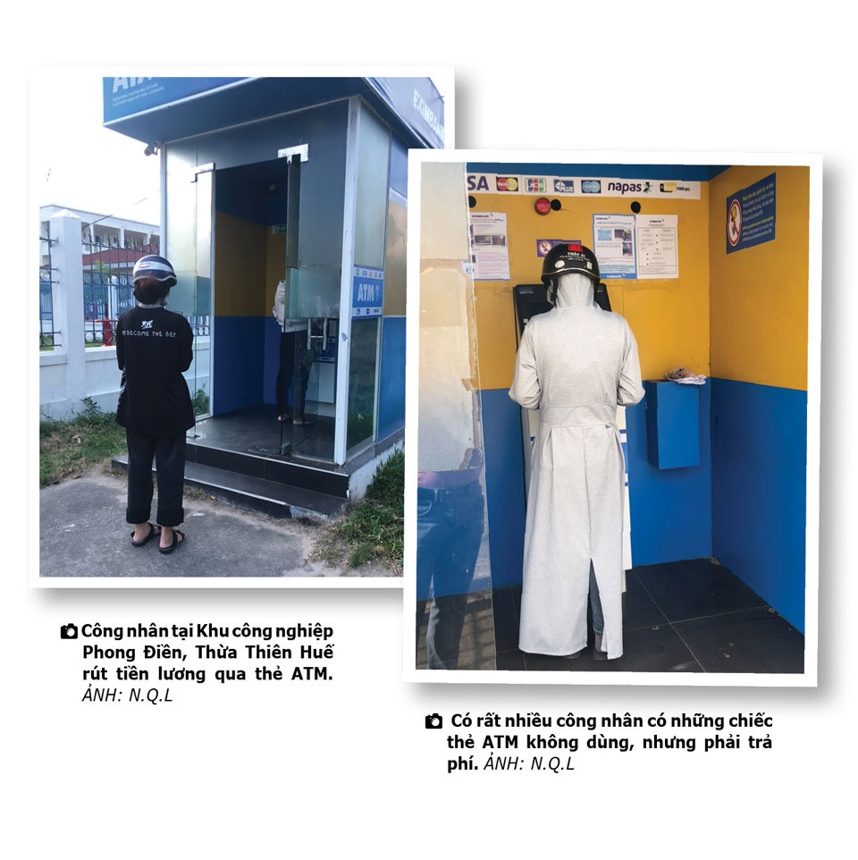 Từ cuộc khảo sát 500 công nhân dùng thẻ ATM: Những con số không thể làm ngơ Từ cuộc khảo sát 500 công nhân dùng thẻ ATM: Những con số không thể làm ngơ