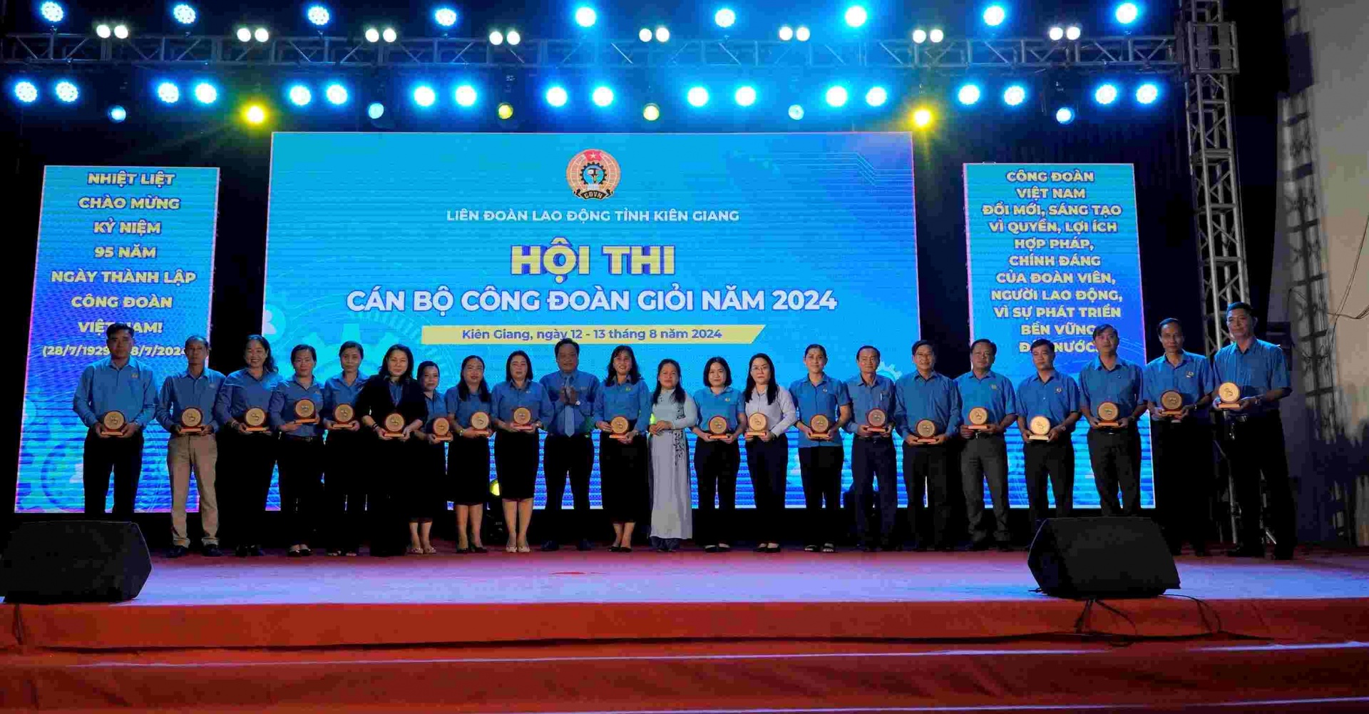 Nhiều nội dung hay từ Hội thi cán bộ công đoàn giỏi ở Kiên Giang Nhiều nội dung hay từ Hội thi cán bộ công đoàn giỏi ở Kiên Giang