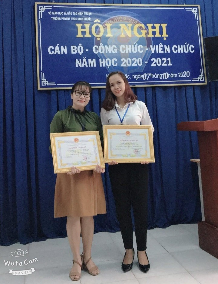 Những thành tích ấn tượng của một nữ lãnh đạo công đoàn trường học ở Ninh Thuận Những thành tích ấn tượng của một nữ lãnh đạo công đoàn trường học ở Ninh Thuận