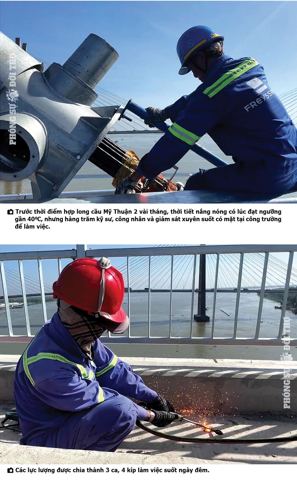 Chuyện chưa kể về cây cầu dây văng đầu tiên của người Việt Chuyện chưa kể về cây cầu dây văng đầu tiên của người Việt