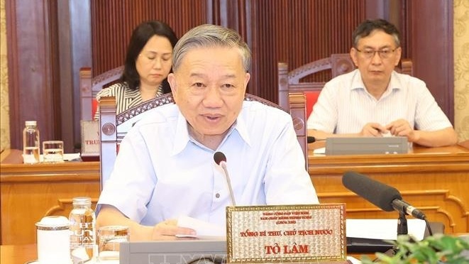 Tổng Bí thư, Chủ tịch nước Tô Lâm thăm hỏi đồng bào, chiến sĩ bị ảnh hưởng của bão số 3