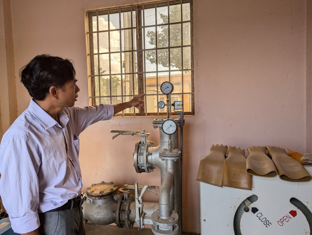 Anh Nguyễn Văn Mẫn - đoàn viên tiêu biểu của Xí nghiệp Thủy lợi Tân Châu