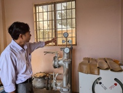 Anh Nguyễn Văn Mẫn - đoàn viên tiêu biểu của Xí nghiệp Thủy lợi Tân Châu