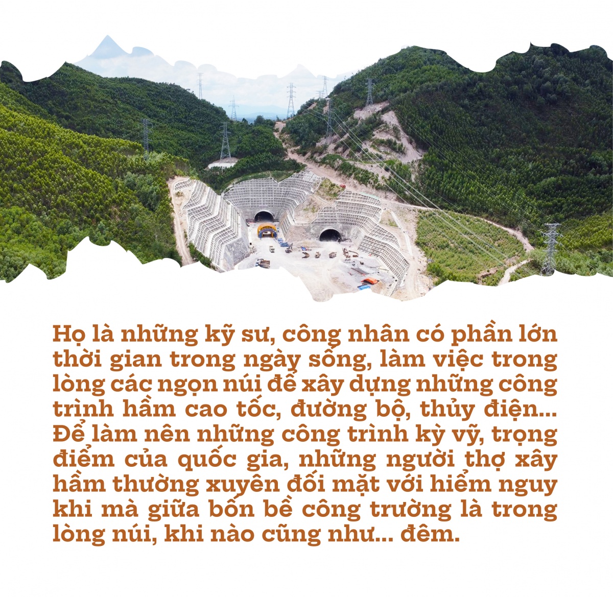 Những người thợ sống trong lòng núi Những người thợ sống trong lòng núi