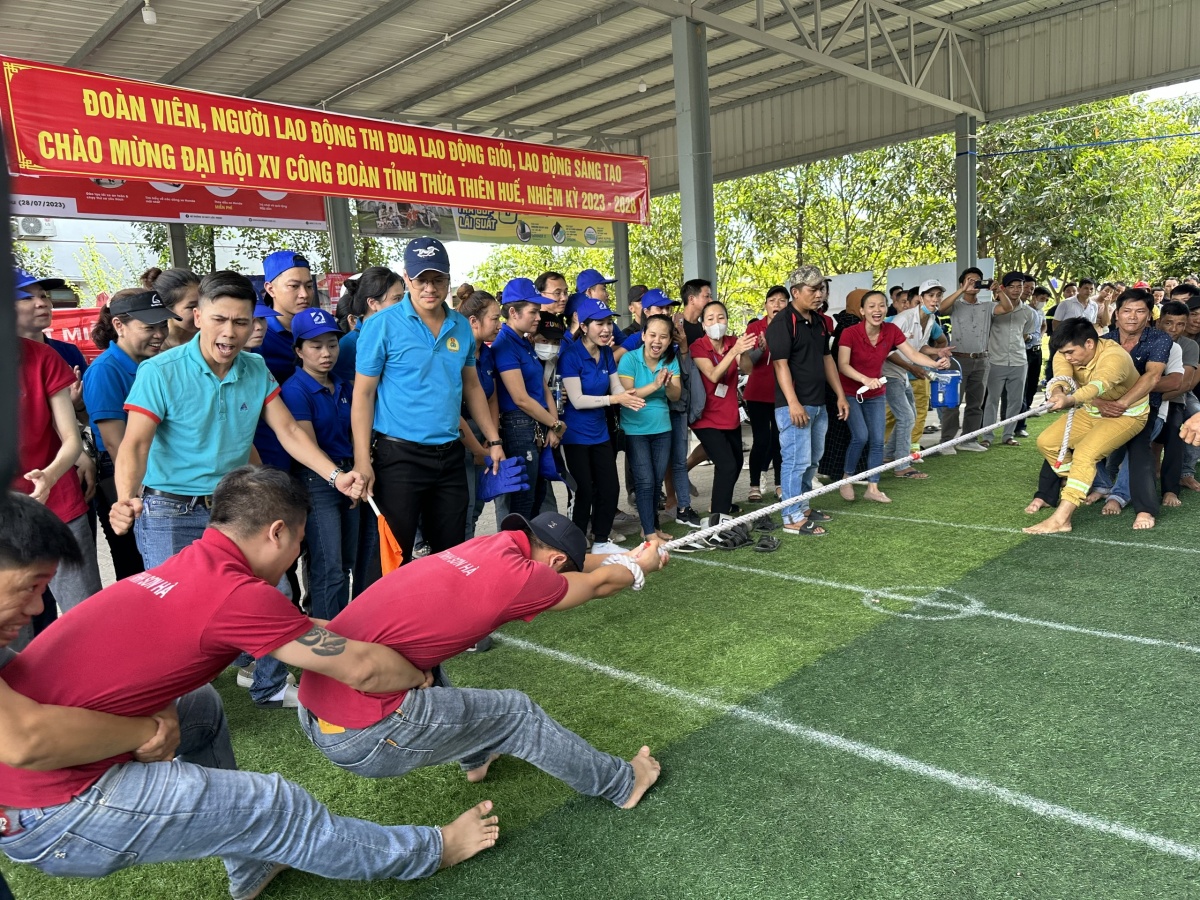 Thừa Thiên Huế: Trên 85% công nhân lao động được nâng cao đời sống văn hoá tinh thần Thừa Thiên Huế: Trên 85% công nhân lao động được nâng cao đời sống văn hoá tinh thần