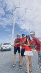 Xuyên Việt bằng xe điện VF 5 từ Hải Phòng đến Bình Dương để đua xe gymkhana