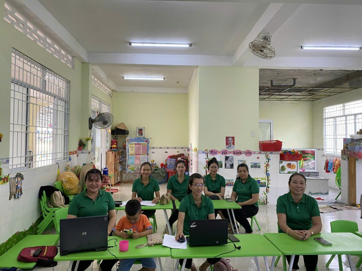 Công đoàn Trường Mẫu giáo Hiệp Mỹ Đông làm tốt vai trò kết nối và chia sẻ