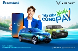 Tiết kiệm xanh - đón xe sang Vinfast cùng Sacombank Pay