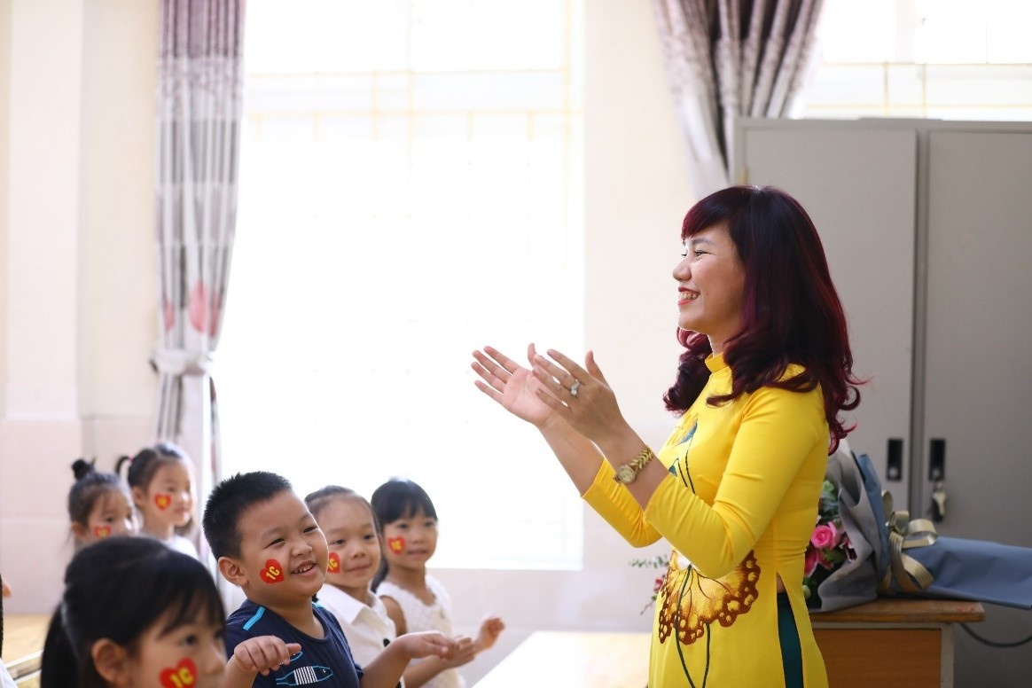 Người đổi mới phương pháp dạy, truyền cảm hứng học tập của Trường Tiểu học Trung Yên