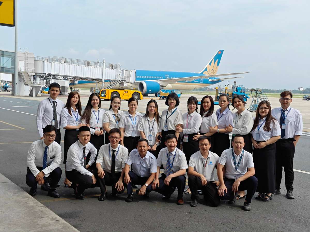 Đoàn viên mẫu mực của Trung tâm Thông báo tin tức hàng không