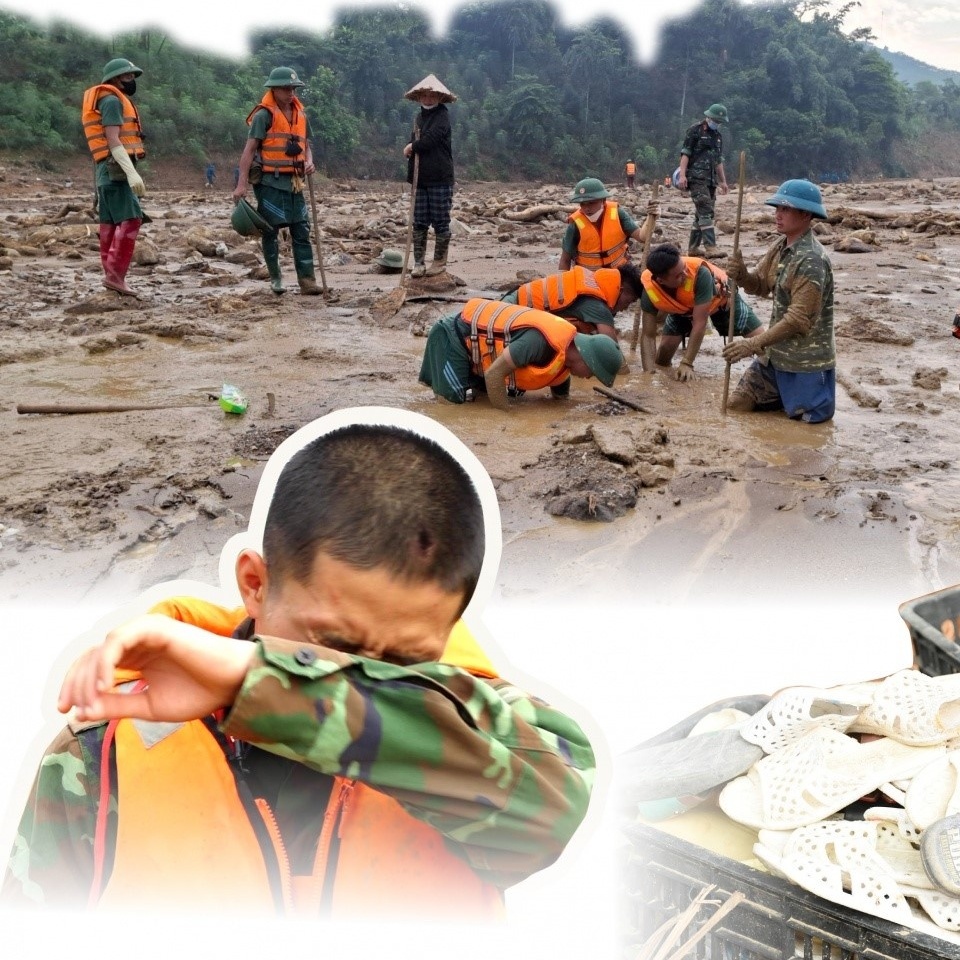 Làng Nủ sau thảm họa: Những dấu chân kiếm tìm