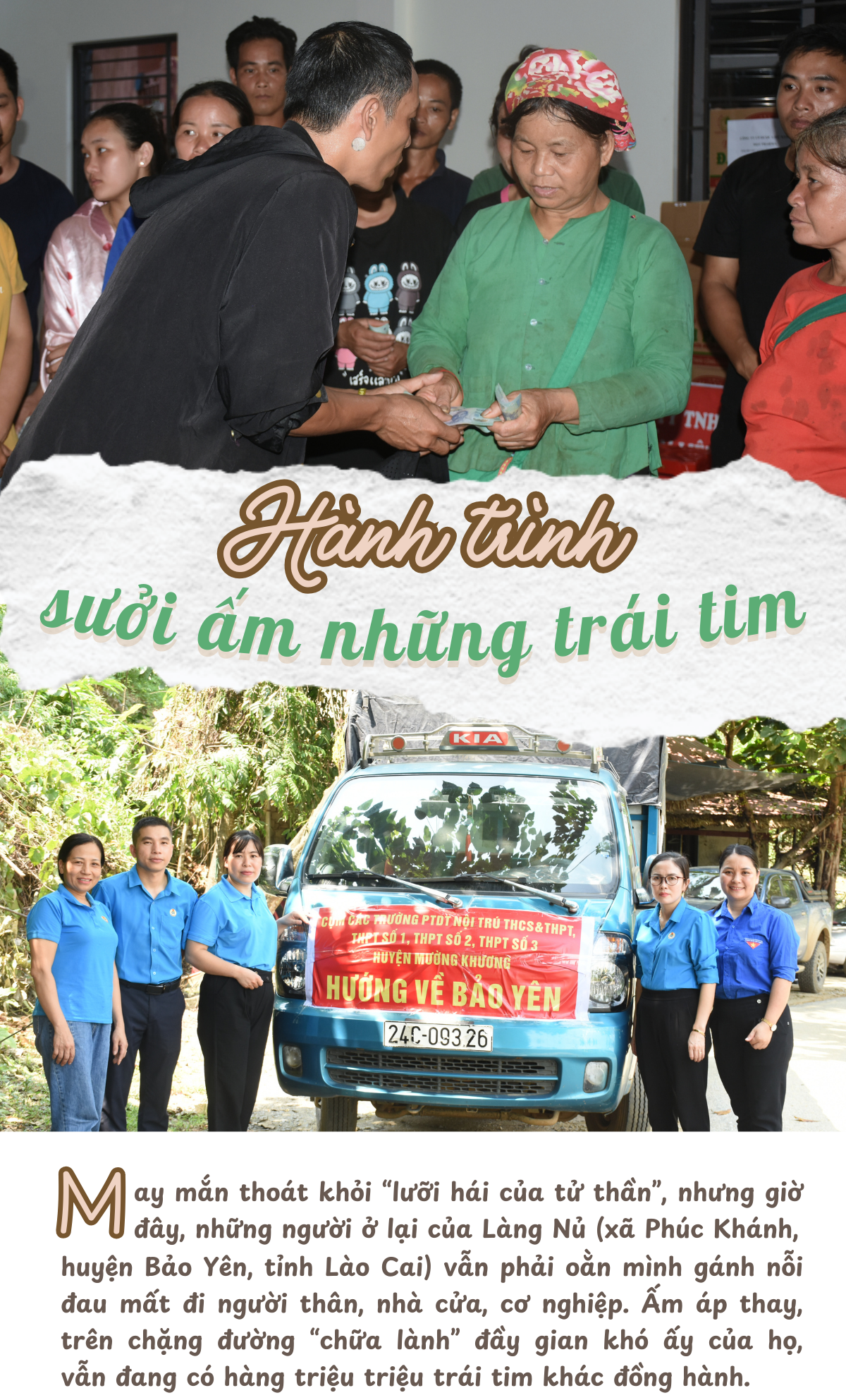 Hành trình sưởi ấm những trái tim