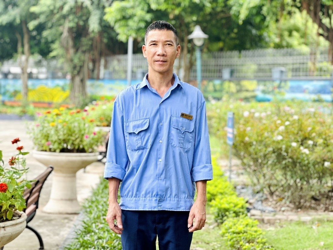 Người bảo vệ gần gũi, thân thiện của Trường Tiểu học Trung Yên Người bảo vệ gần gũi, thân thiện của Trường Tiểu học Trung Yên