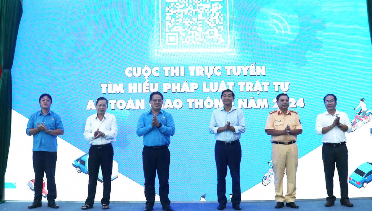 Công đoàn Viên chức Kiên Giang phát động thi trực tuyến an toàn giao thông