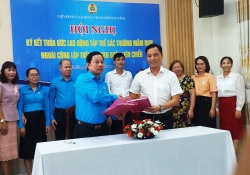 Ký thoả ước nhóm trường mầm non tư thục ở Đà Nẵng