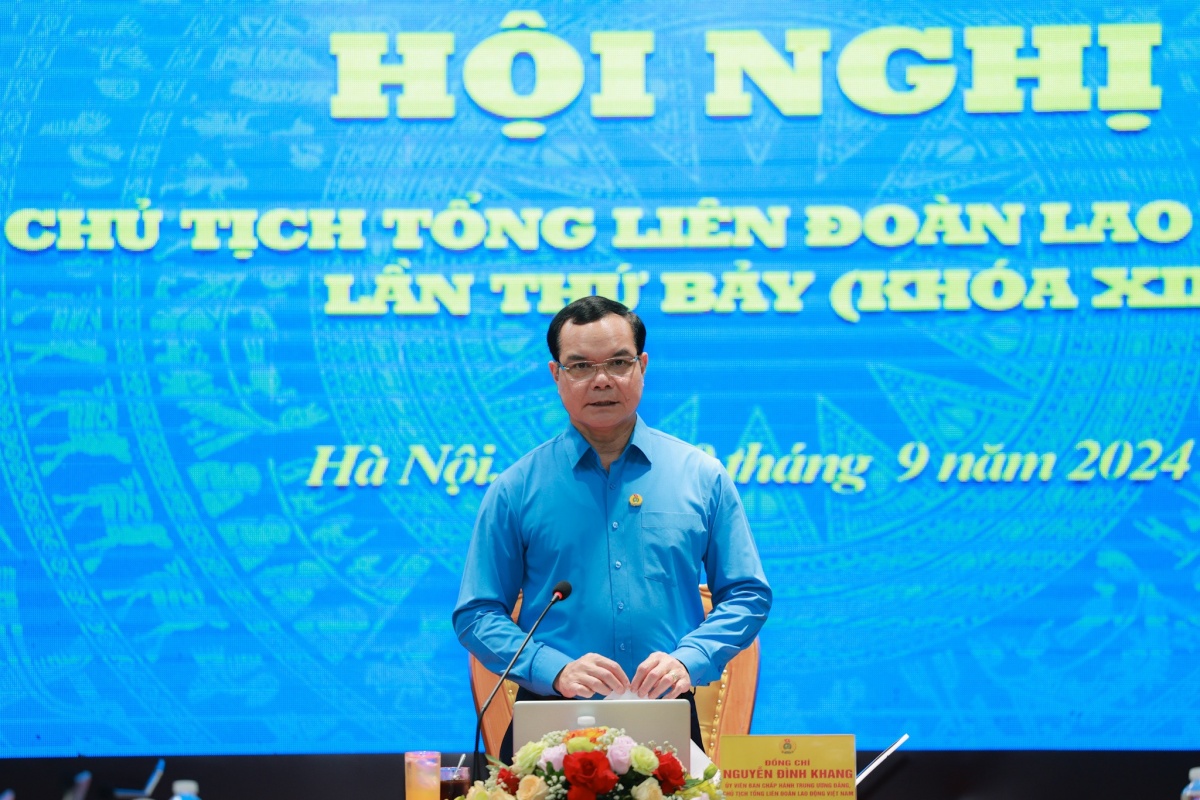 6 nội dung trọng tâm được nhấn mạnh tại Hội nghị Đoàn Chủ tịch Tổng LĐLĐ Việt Nam lần thứ bảy Khóa XIII 6 nội dung trọng tâm được nhấn mạnh tại Hội nghị Đoàn Chủ tịch Tổng LĐLĐ Việt Nam lần thứ bảy Khóa XIII