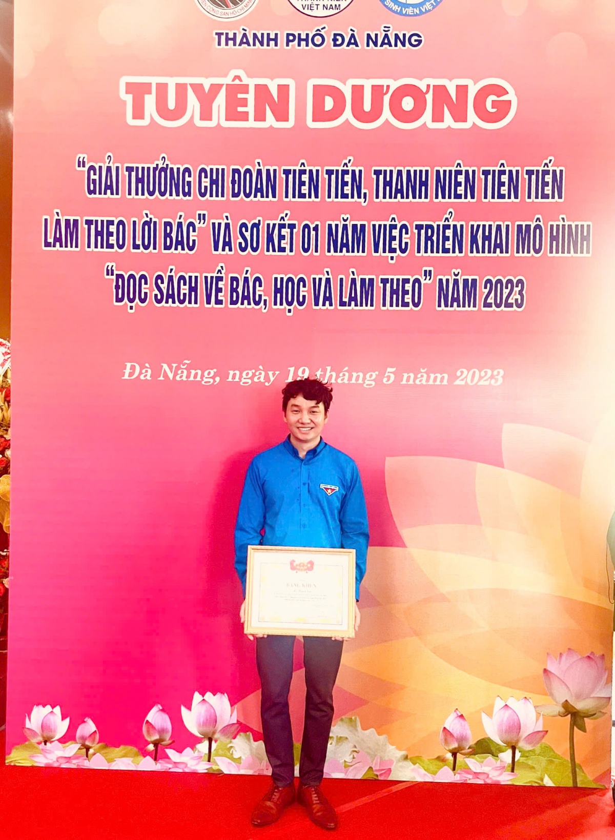 Tiến sỹ Lê Thanh Sơn: Học và làm theo Bác để trưởng thành hơn mỗi ngày Tiến sỹ Lê Thanh Sơn: Học và làm theo Bác để trưởng thành hơn mỗi ngày