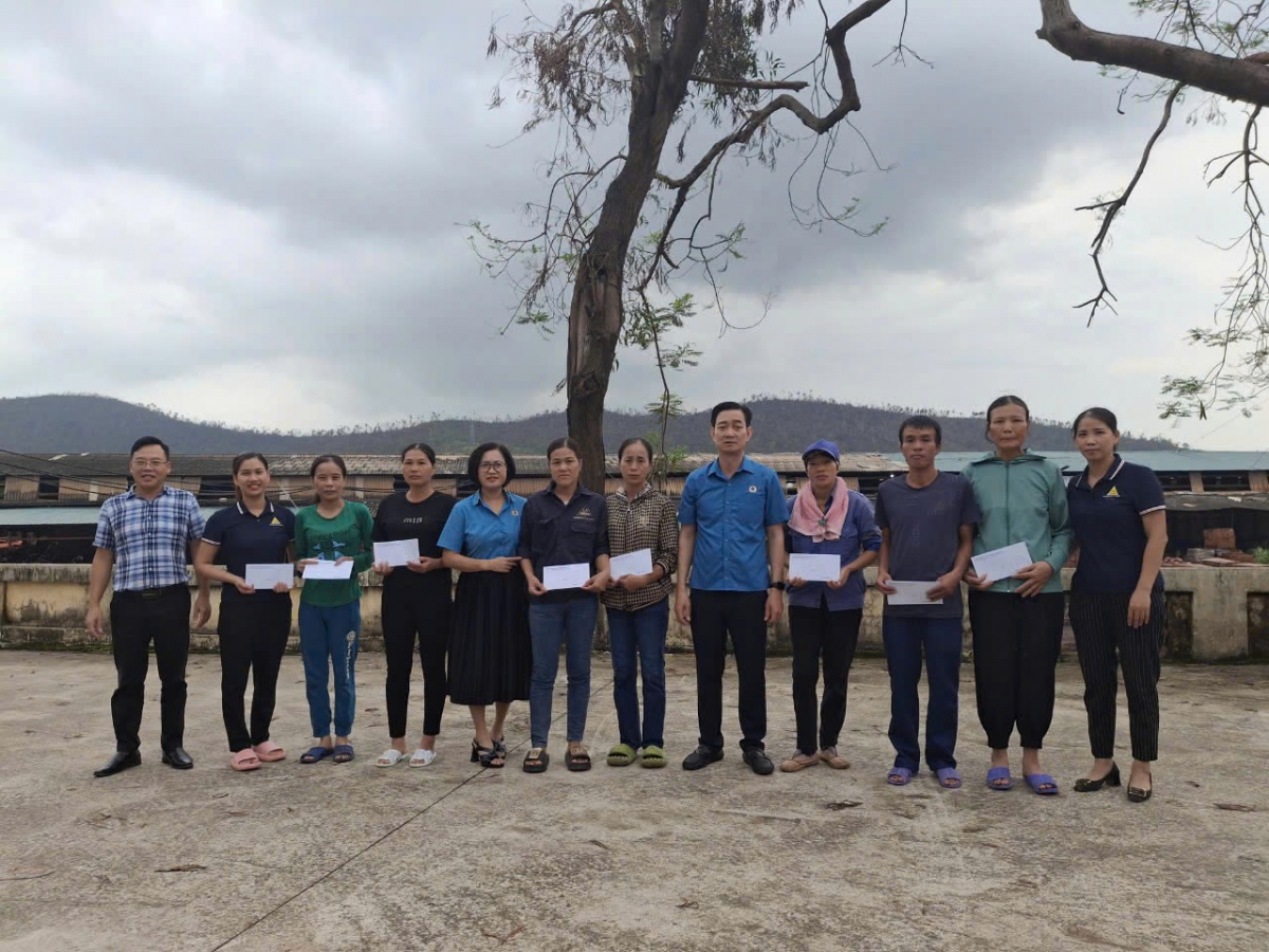 Khi cơn bão Yagi đi qua, “vòng tay Công đoàn” ở lại…