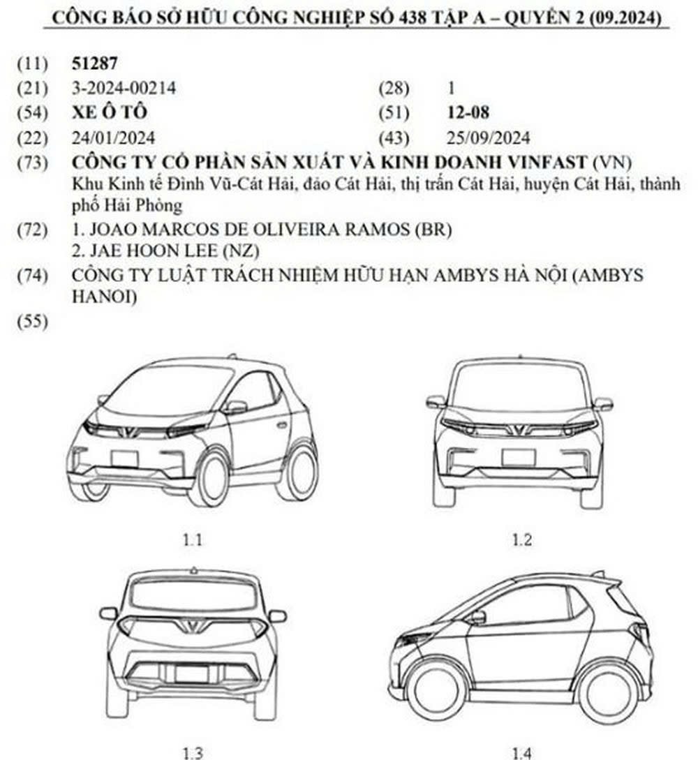 Hai mẫu xe máy điện VinFast mới vừa được đăng ký bản quyền Hai mẫu xe máy điện VinFast mới vừa được đăng ký bản quyền