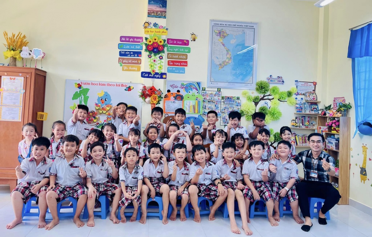 Người thầy của sự đổi mới trong giáo dục của Trường Tiểu học Thới Lai