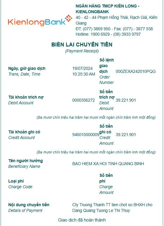 Công ty TNHH XNK Công nghiệp Trường Thành nợ BHXH, người lao động chật vật chốt sổ lương hưu
