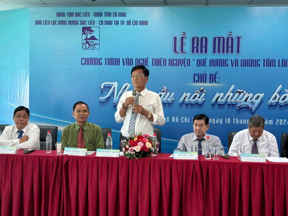 Ban Liên lạc Đồng hương Bạc Liêu - Cà Mau giúp người lao động an tâm sản xuất