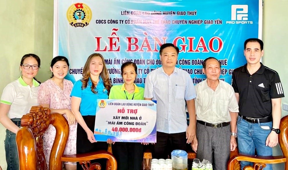 Liên đoàn Lao động huyện Giao Thủy - địa chỉ tin cậy của người lao động Liên đoàn Lao động huyện Giao Thủy - địa chỉ tin cậy của người lao động