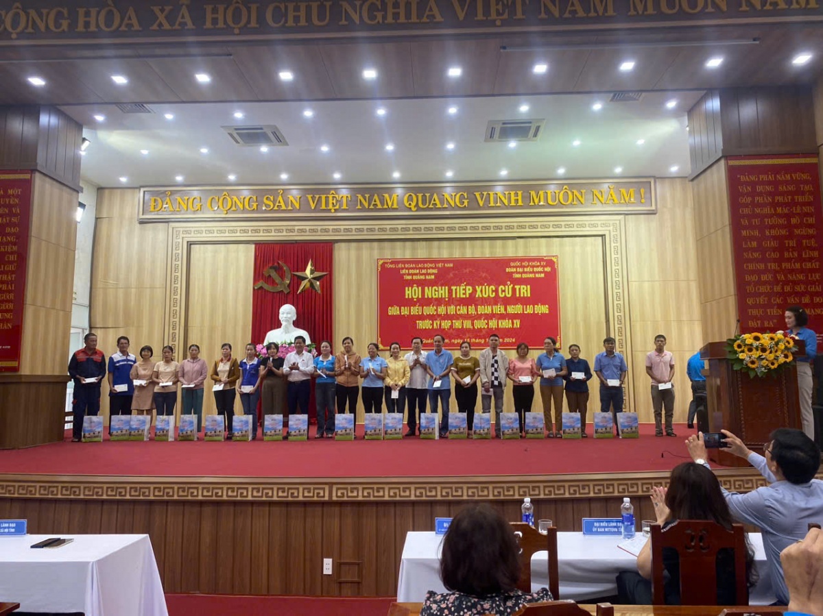 Cử tri Quảng Nam kiến nghị nhiều vấn đề liên quan đến BHXH và kinh phí công đoàn